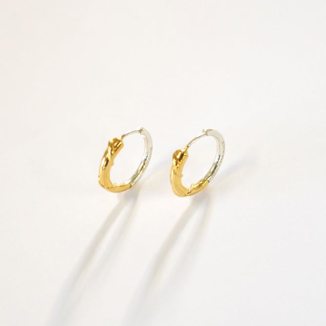 Dear LEMONADE コンビカラー フープピアス