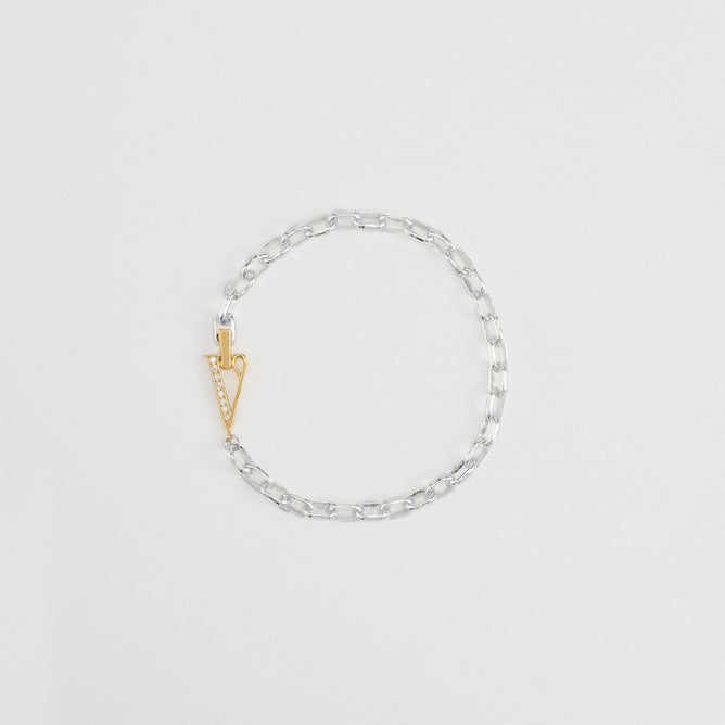 PRISM ロゴクラスプ ブレスレット(L)