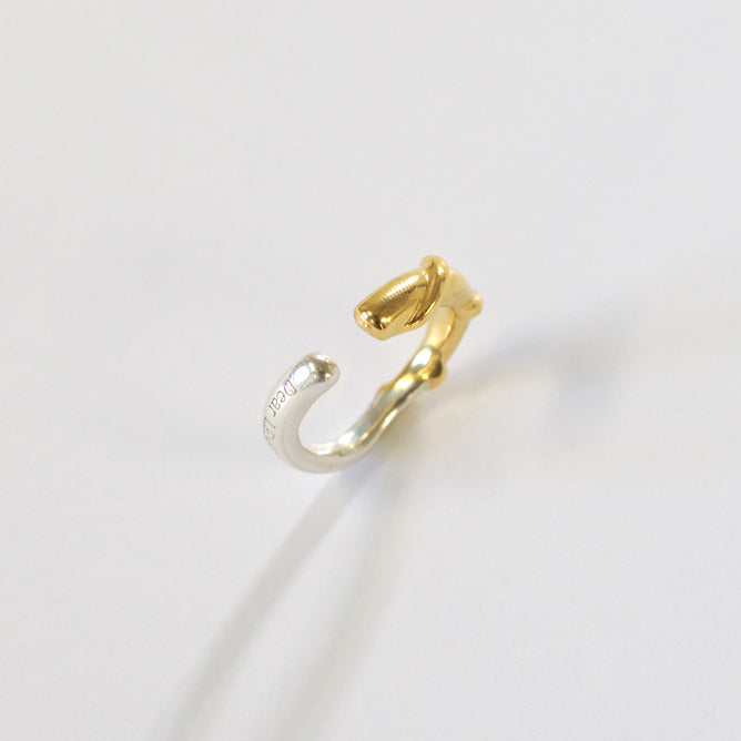 Dear LEMONADE コンビカラー イヤーカフリング