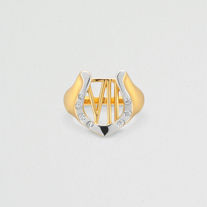 KALENDAE【SEPTEMBER】ホースシューモチーフ ピンキーリング