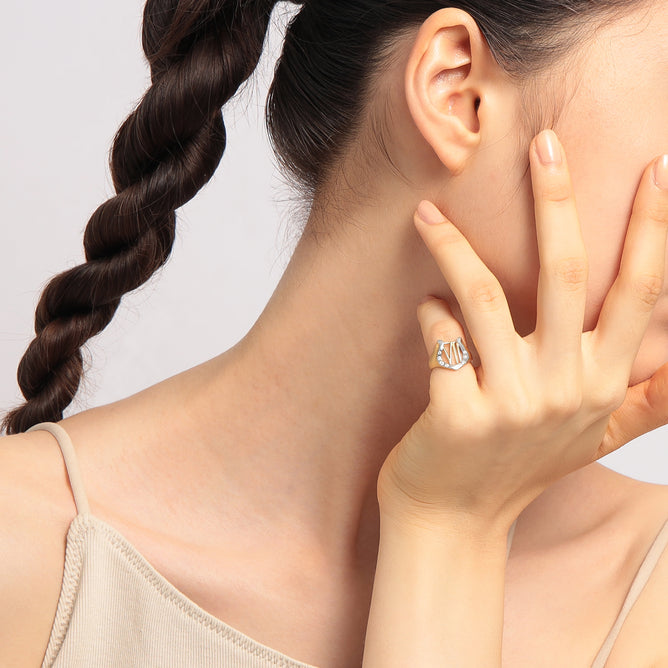 KALENDAE【SEPTEMBER】ホースシューモチーフ ピンキーリング