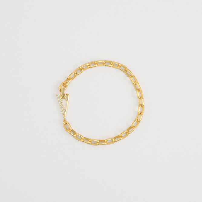 PRISM ロゴクラスプ ブレスレット(M)