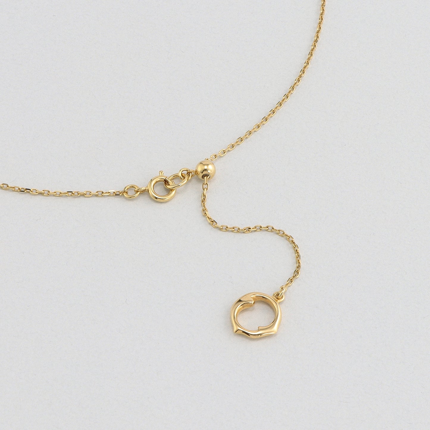 Rose カーネリアン スライドネックレス