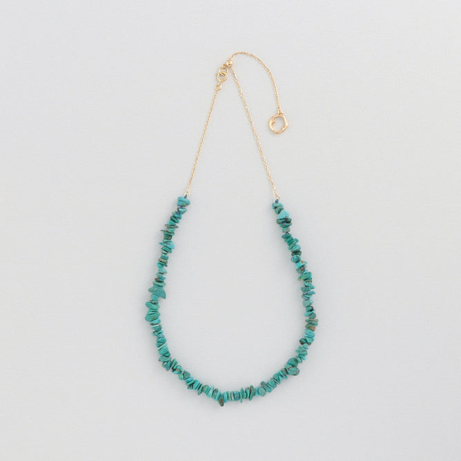 Rose ターコイズ スライドネックレス