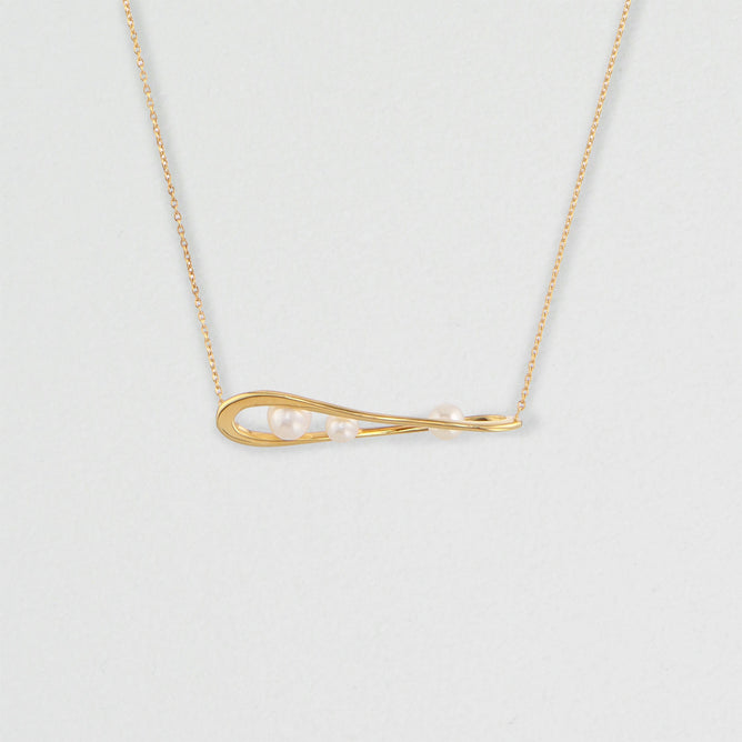 SATELLITE【Full Moon】パールネックレス