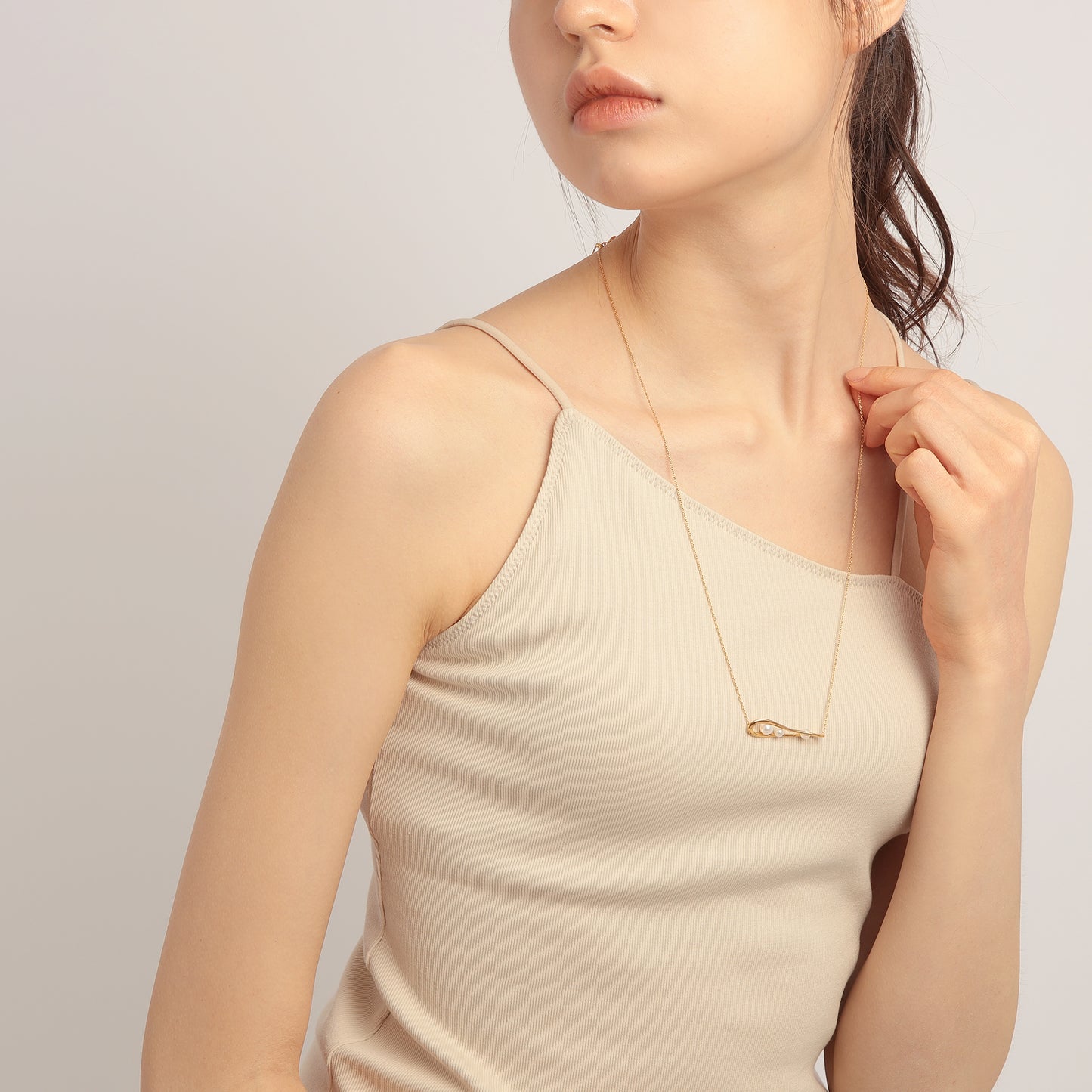 SATELLITE【Full Moon】パールネックレス