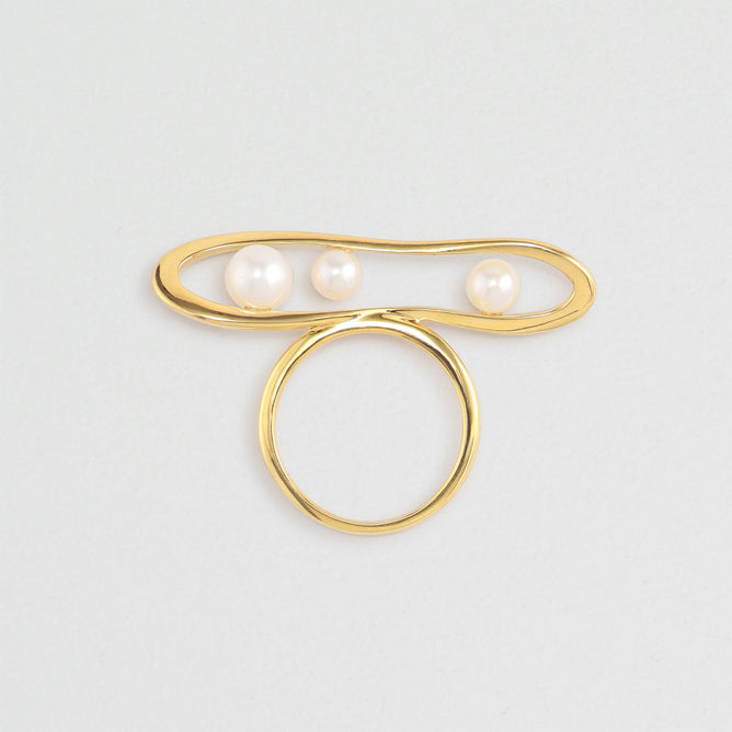 SATELLITE【Full Moon】パールリング