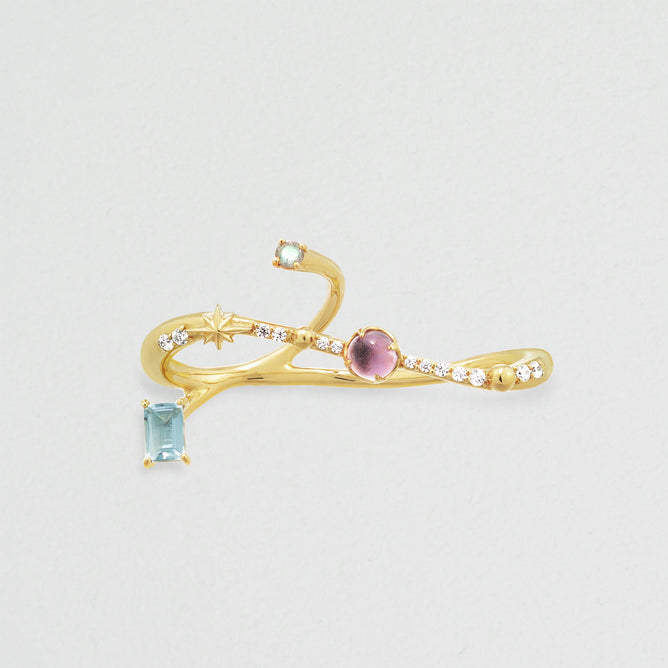 【Holiday Limited】Cosmic GEM ダブルフィンガーリング