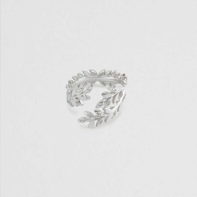 KALENDAE【AUGUST】フェザーモチーフ ピンキーリング