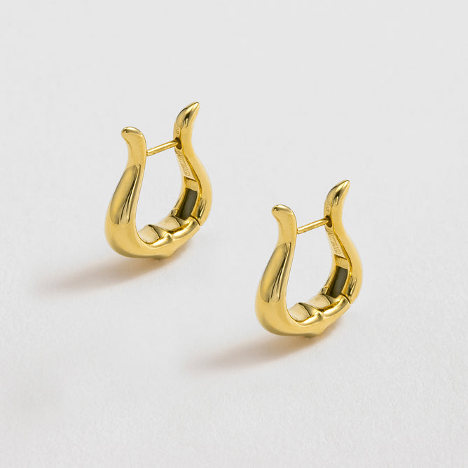 Horn ミニフープピアス