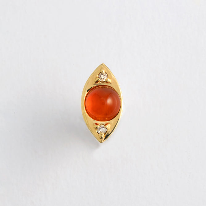 Eye カーネリアン シングルピアス
