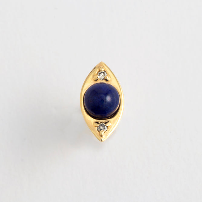 Eye ラピスラズリ シングルピアス