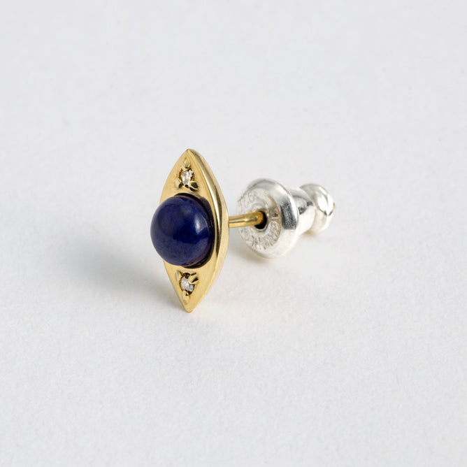 Eye ラピスラズリ シングルピアス