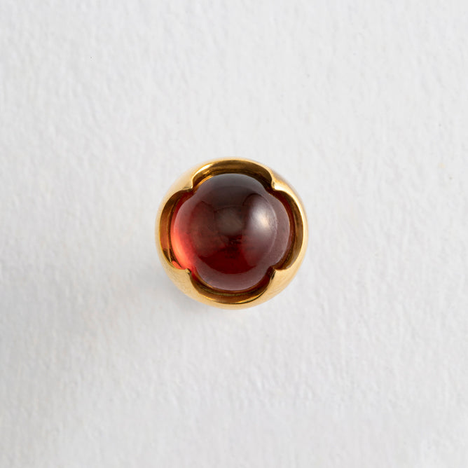 Orbe ガーネット シングルピアス