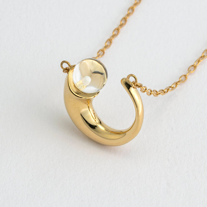 Uranus クォーツ ネックレス