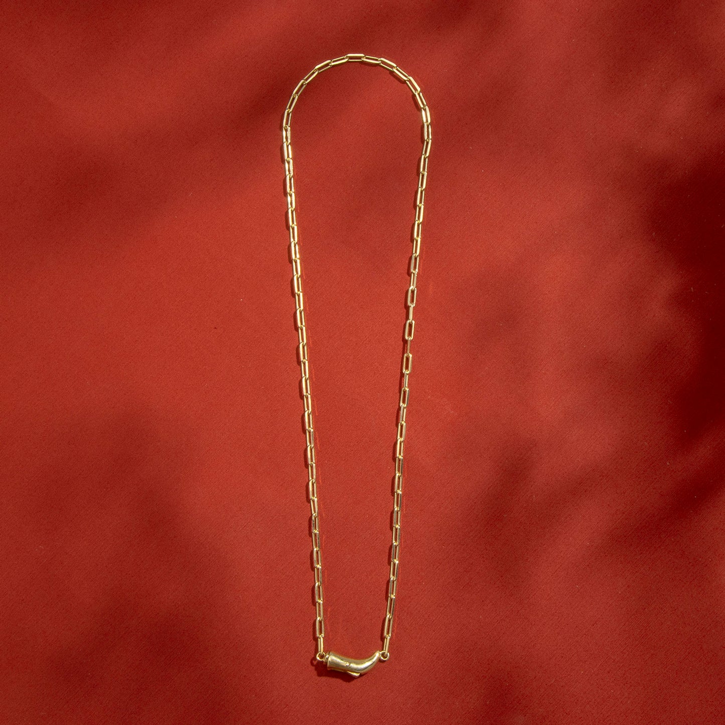 Horn クラスプ ネックレス(50cm)