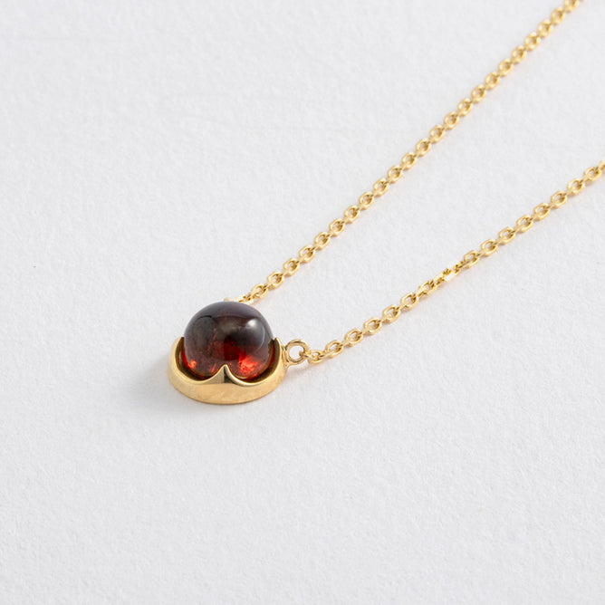 Orbe ガーネット ネックレス