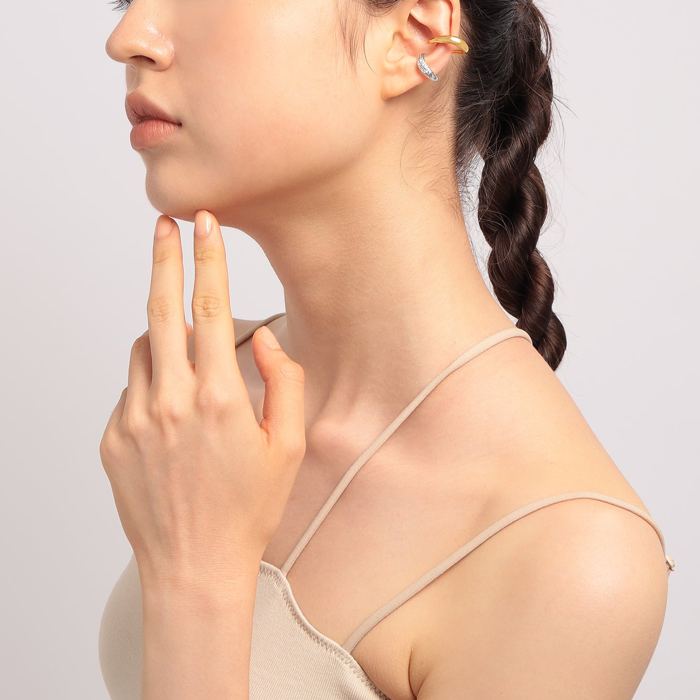 KALENDAE【DECEMBER】ホーンモチーフ イヤーカフ