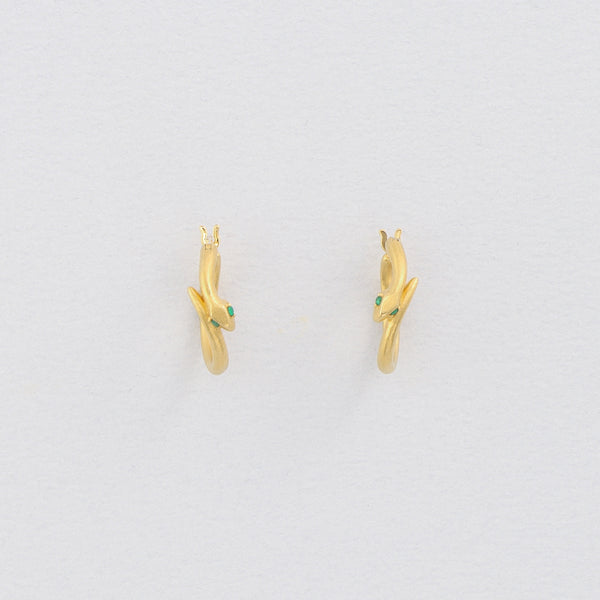 Snake フープ ピアス – VERMILLION