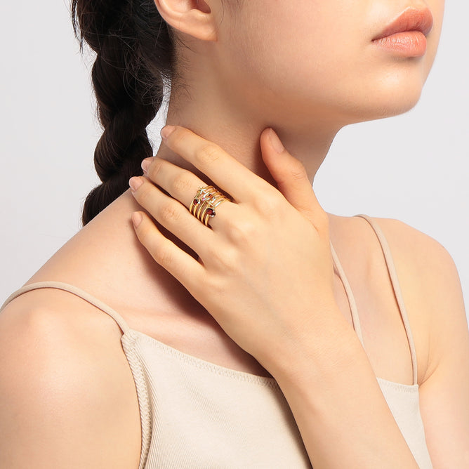 KALENDAE【NOVEMBER】ジェムストーンリング