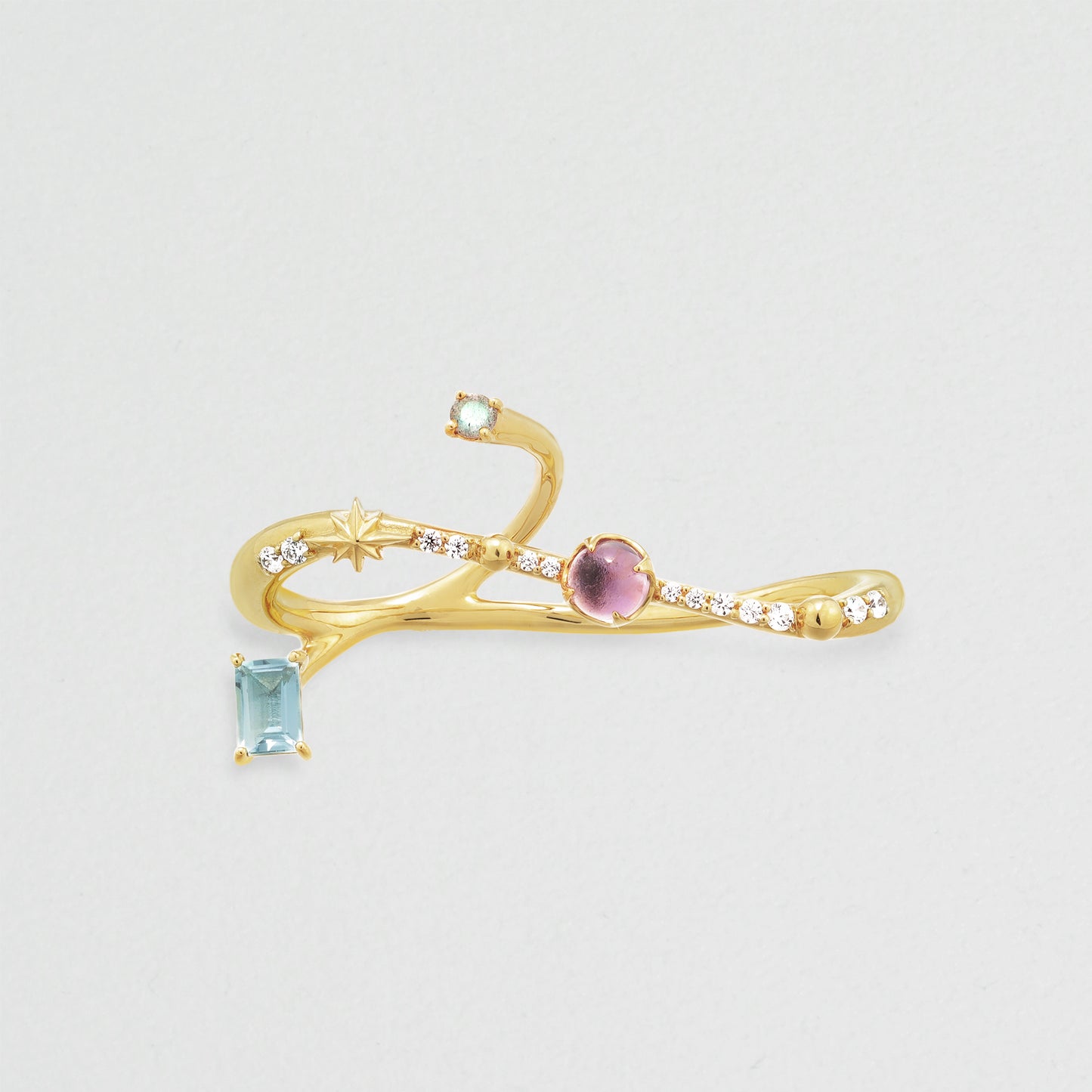 【Holiday Limited】Cosmic GEM ダブルフィンガーリング