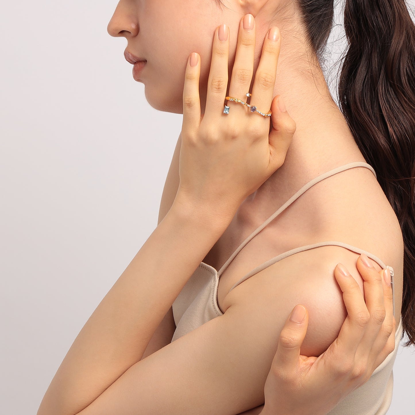 【Holiday Limited】Cosmic GEM ダブルフィンガーリング