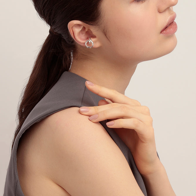 Zodiac イヤーカフリング かに座