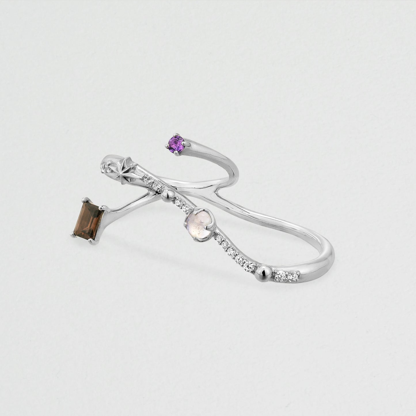 【Holiday Limited】Cosmic GEM ダブルフィンガーリング