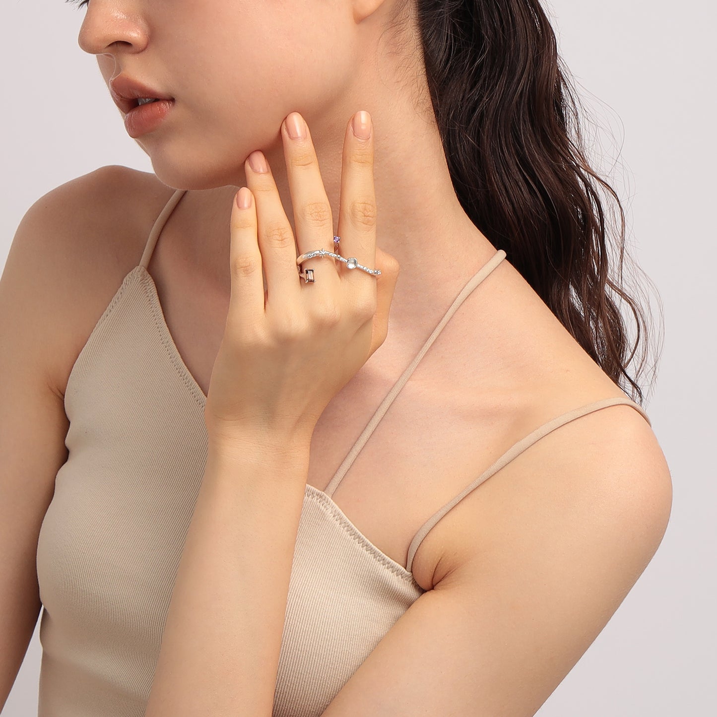 【Holiday Limited】Cosmic GEM ダブルフィンガーリング