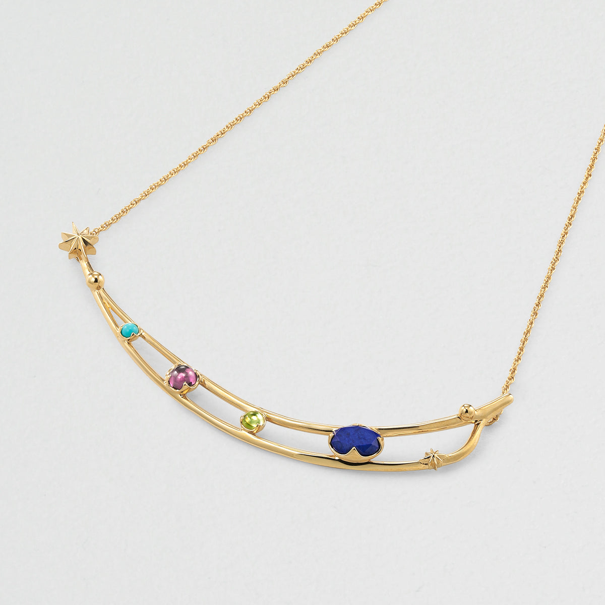 Cosmic Gem Orrery ネックレス