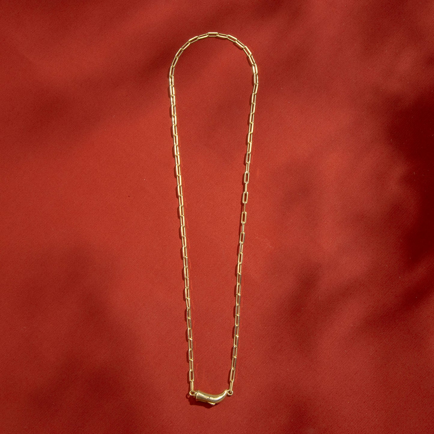 Horn クラスプ ネックレス（50cm）